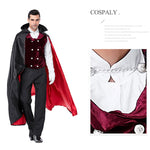 PS6831 Costume da vampiro di Halloween Costume da trascinamento degli uomini del castello, M, XL