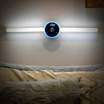 DMK-025 Luce frontale per specchio da cucina con lampada da armadio intelligente, Touch + Human Body Induction, Hand Scan Timing, Hand Sweep Clock
