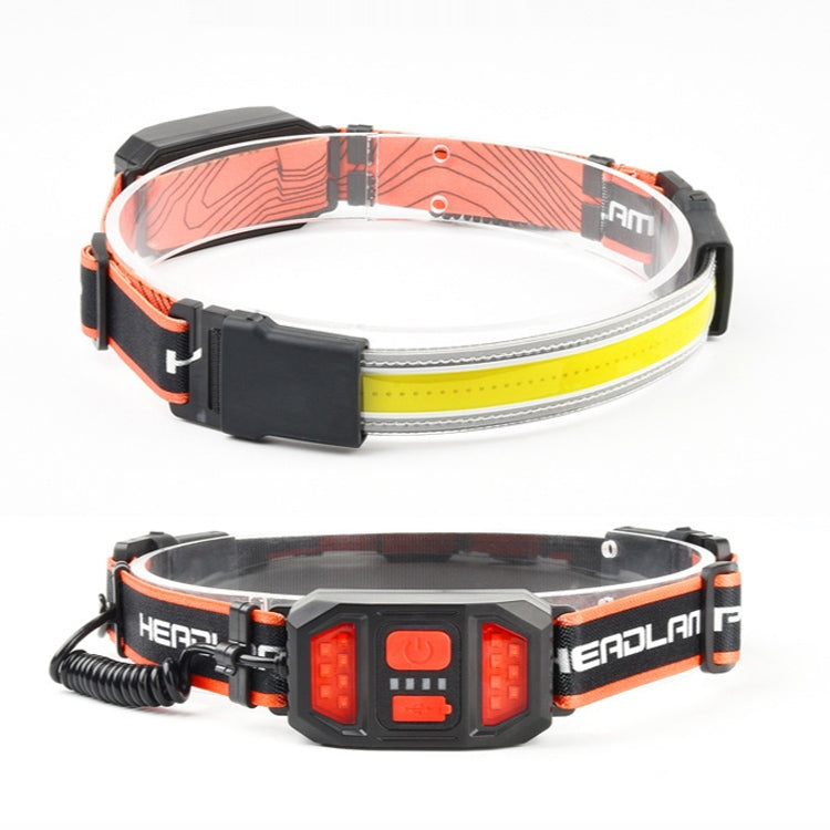 Grande faro a filo COB per campeggio all'aperto SMD, stile:, Rechargeable, Dry Battery, Rechargeable+4 Buckles