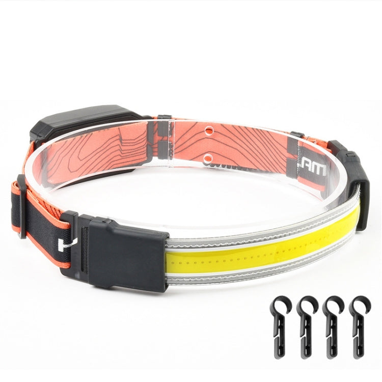 Grande faro a filo COB per campeggio all'aperto SMD, stile:, Rechargeable, Dry Battery, Rechargeable+4 Buckles
