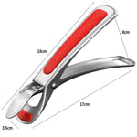 Cucina 304 in acciaio inox intarsiato in gomma antiscivolo antiscivolo portapiatti e vassoio sollevatore, Dish Holder (Red), Dish Holder (Black), Dish Holder (Green)