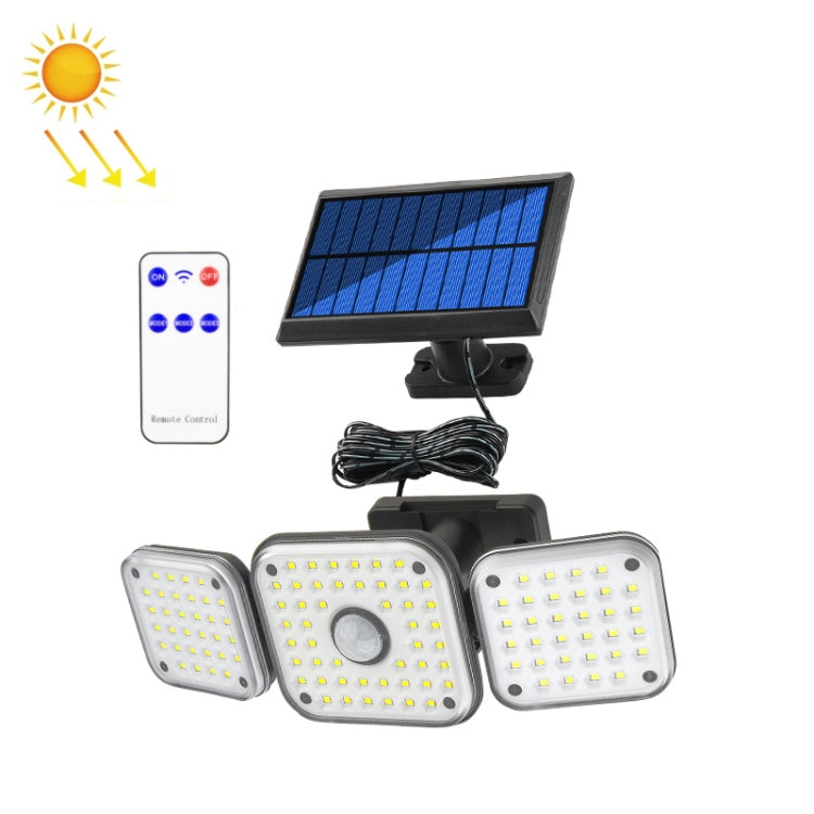 Lampada solare da cortile impermeabile con sensore 112-186 LED