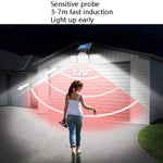 Lampada solare da cortile impermeabile con sensore 112-186 LED
