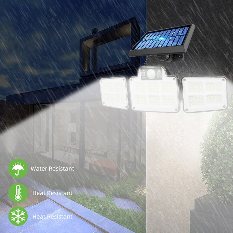 Lampada solare da cortile impermeabile con sensore 112-186 LED