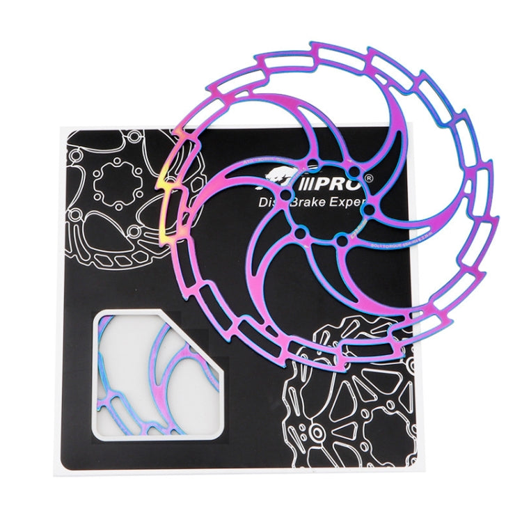 IIIPRO Bike Disc Mountain Bike Hollow Disc Dish Six Nail Brake Pad, Stile:, 160mm, 180mm, 203mm