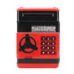 Cassetta di sicurezza con password Giocattolo automatico per bancomat per bambini, Black Red, White Blue, White Pink, Tyrant Gold, Silver, Red, Blue White, White Red, Rose Red, Panda, Reddish Black, Green, Red&Black