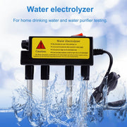 2 PCS Elettrolizzatore domestico Test Elettrolisi Strumenti per l'acqua Misuratore di livello di purezza dell'acqua Strumento di test PH Tester di qualità dell'acqua