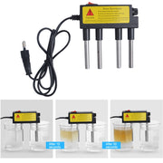 2 PCS Elettrolizzatore domestico Test Elettrolisi Strumenti per l'acqua Misuratore di livello di purezza dell'acqua Strumento di test PH Tester di qualità dell'acqua