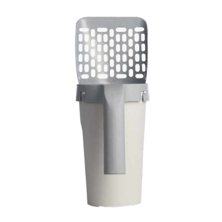 All-In-One Cat Litter Scoop Pet Toilet Picker Paletta in plastica portatile rimovibile, Cat Litter Scoop