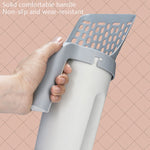 All-In-One Cat Litter Scoop Pet Toilet Picker Paletta in plastica portatile rimovibile, Cat Litter Scoop