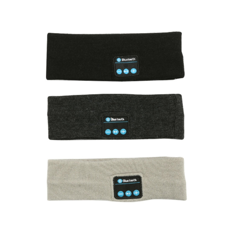 Auricolare Bluetooth Fascia per lo sport Corsa all'aperto Yoga Foulard assorbente dal sudore, Black, Gray, Dark Gray, Red