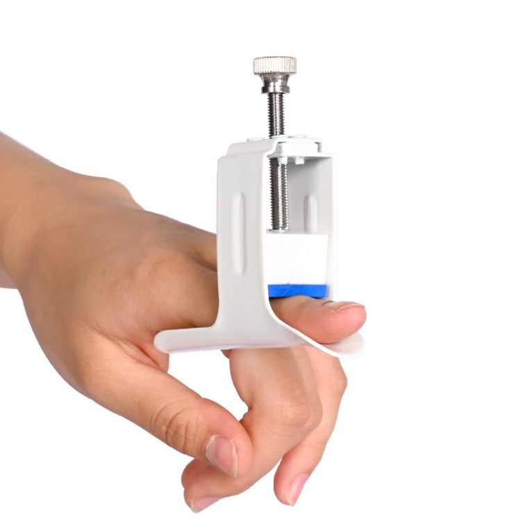 Raddrizzatore dita in lega alluminio con fodera spugna