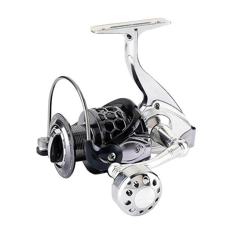 Ruota da pesca anti-acqua di mare a 13 assi Ruota da pesca in metallo pieno con bordo in ferro, 1000 Type, 2000 Type, 3000 Type, 4000 Type, 5000 Type, 6000 Type, 7000 Type