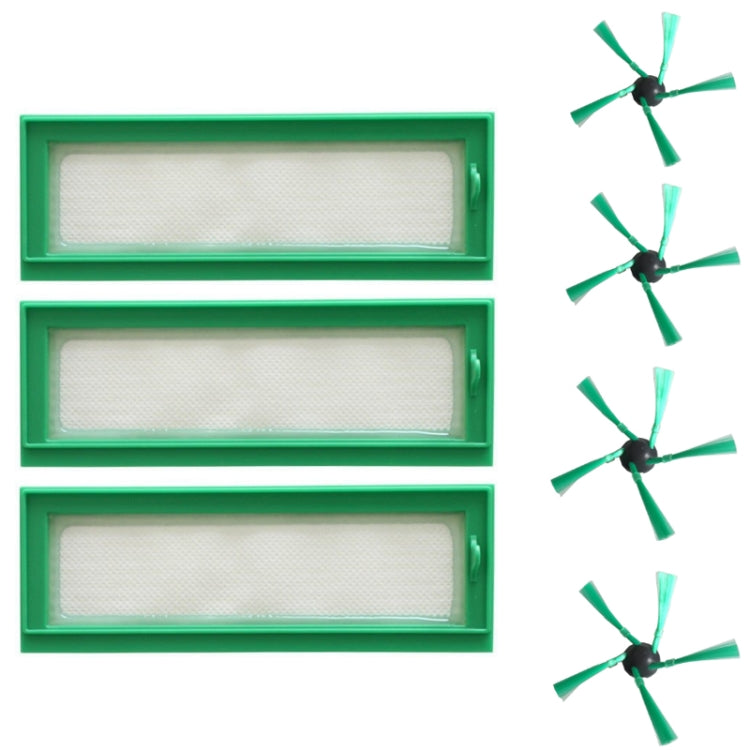 7 pezzi/set spazzola laterale + filtro per VR200