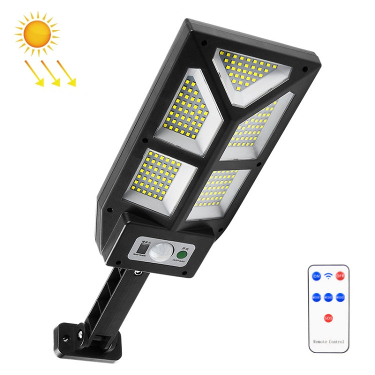Lampione da parete solare a induzione 196 LED 600lm