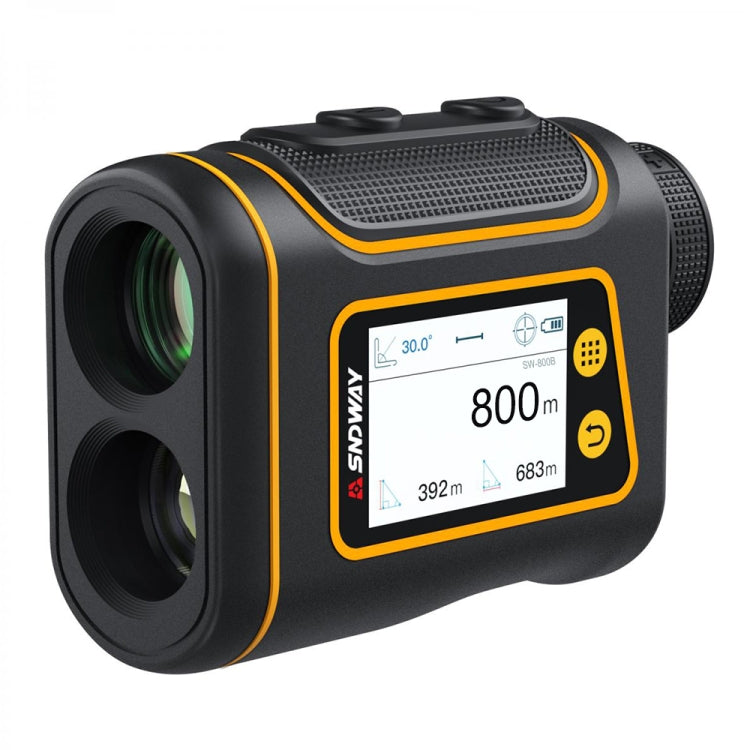 SNDWAY Strumento per telemetro Telescopio per esterni Strumento di misurazione per il golf, SW800B 800m, SW1000B 1000m, SW1500B 1500m