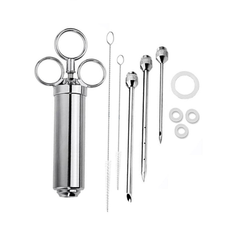 Siringa per condimento da cucina con siringa per condimento in acciaio inossidabile, 8 in 1, 9 in 1, 10 in 1
