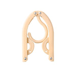 Appendiabiti pieghevole da viaggio portatile da 10 pezzi Stendibiancheria in plastica multifunzione, 3pcs Pink, 3pcs Green, 3pcs Beige, 3pcs Blue