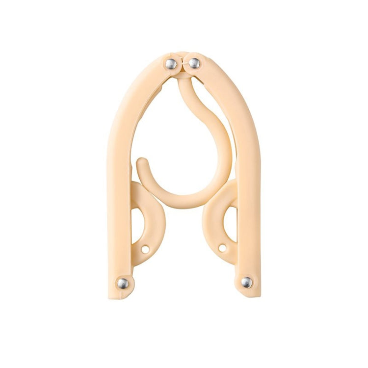 Appendiabiti pieghevole da viaggio portatile da 10 pezzi Stendibiancheria in plastica multifunzione, 3pcs Pink, 3pcs Green, 3pcs Beige, 3pcs Blue