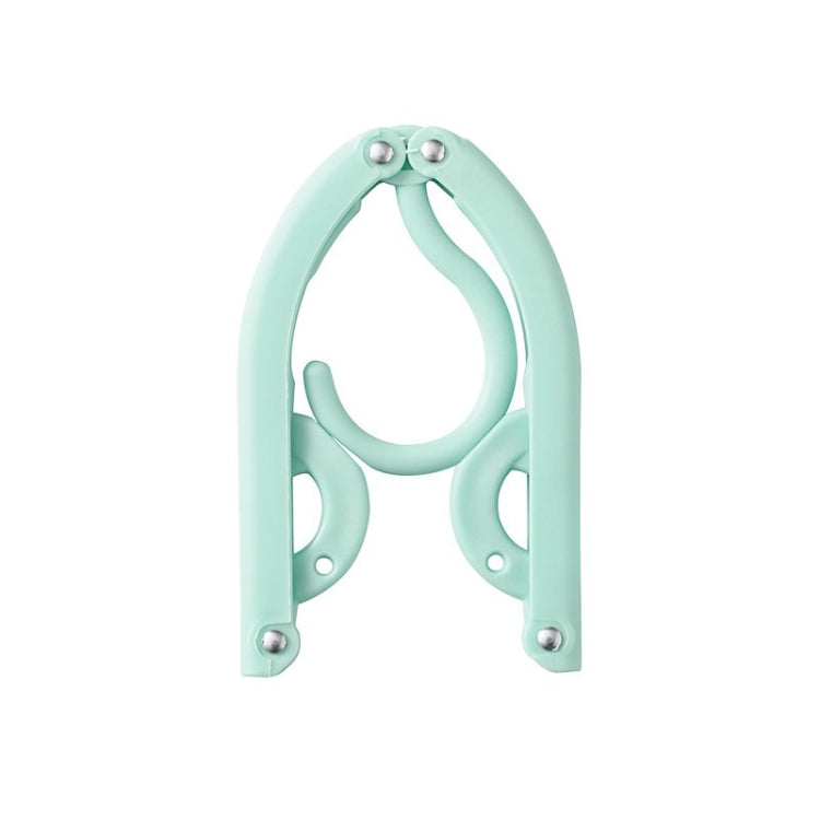 Appendiabiti pieghevole da viaggio portatile da 10 pezzi Stendibiancheria in plastica multifunzione, 3pcs Pink, 3pcs Green, 3pcs Beige, 3pcs Blue