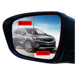 Pellicola antiappannamento e antiriflesso antipioggia da 10 pezzi per specchietto retrovisore per auto, Round 80mm, Round 95mm, Round 100mm, Ellipse 100X145mm, Ellipse 100x150mm, Ellipse 85x110mm, Ellipse 95x135mm, Round 98mm, Round 150mm