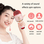 Microfono wireless Bluetooth K58 con lampada per smartphone
