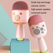 Microfono wireless Bluetooth K58 con lampada per smartphone