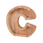 Salvadanaio in legno con alfabeto inglese Salvadanaio in acrilico trasparente