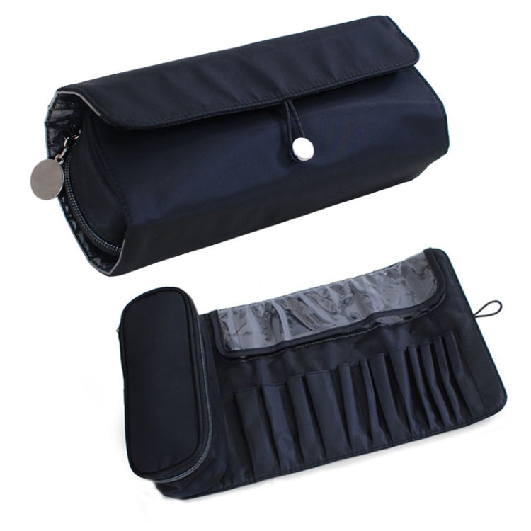 Borsa cosmetica pieghevole porta pennelli trucco