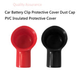 10 pezzi Copertura protettiva per clip per batteria per auto Cappuccio antipolvere Coperchio protettivo isolato in PVC Copertura protettiva per imbracatura, BD-41
