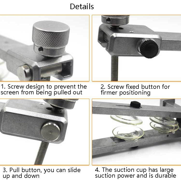 Free Heating Tablet Mobile Phone Screen Repair Separator Suction Cup Disassembly Machine, WOLVE K100