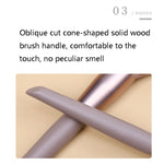ZOREYA WG-1203-500 12 in 1 Set di pennelli per trucco Pennello per trucco, specifica:, Makeup Brush, Makeup Brush + Brush Bag