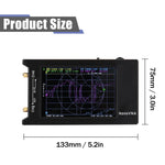 NanoVNA-H Analizzatore di antenna 50kHz-1.5GHz TFT 4 pollici