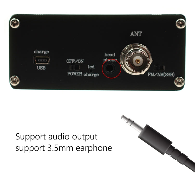 Ricevitore radio Si4732 per bande FM AM SW SSB USB