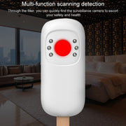 Rilevatore di segnale wireless a infrarossi T6 Rilevatore di scansione palmare multifunzione Rilevatore di scansione anti-monitoraggio Anti-candido Anti-tracciamento