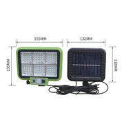 Lampada solare da parete impermeabile per esterni 16.5x16.5cm