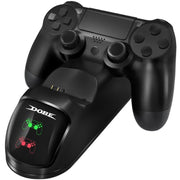 DOBE Per controller wireless PS4 Caricabatterie per caricabatterie a LED, TP4-889