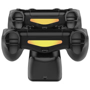 DOBE Per controller wireless PS4 Caricabatterie per caricabatterie a LED, TP4-889