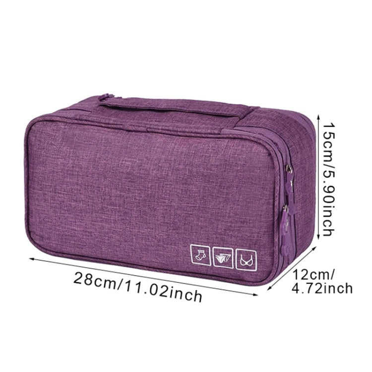Organizzatore per biancheria intima in stoffa 25x20x15 cm