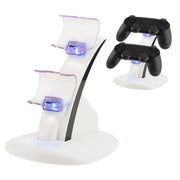 IPLAY LED Micro Dual Controller Supporto Caricabatterie 2 LED Micro USB Maniglia Caricabatterie per dock station a ricarica rapida per controller PS4, For Xbox One Controller