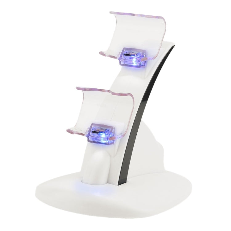 IPLAY LED Micro Dual Controller Supporto Caricabatterie 2 LED Micro USB Maniglia Caricabatterie per dock station a ricarica rapida per controller PS4, For Xbox One Controller