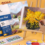Carta da pittura su tela A3 per pittura a olio e acrilico