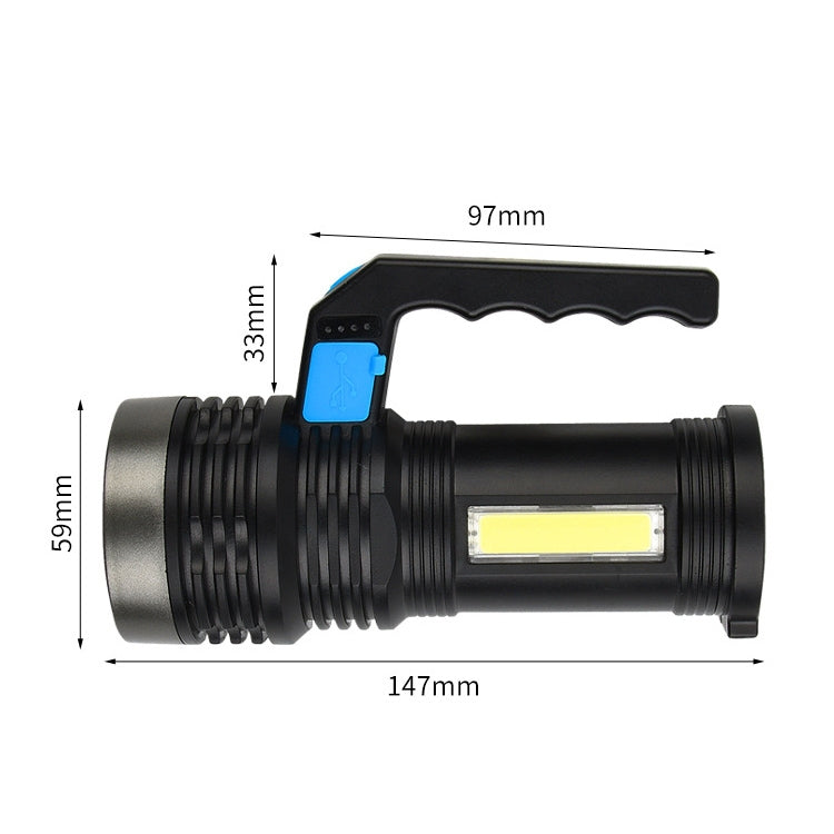 TG-TZ01601 Luci di ricerca per esterni Lampada portatile ricaricabile a luce forte per uso domestico