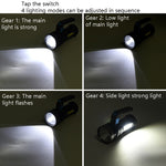 TG-TZ01601 Luci di ricerca per esterni Lampada portatile ricaricabile a luce forte per uso domestico