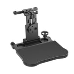 Sedile posteriore per auto Tavolo da pranzo girevole a 360 gradi Porta computer per bevande pieghevole multifunzionale, 360 Degree Rotating Black