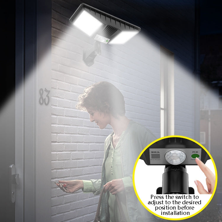Lampada da parete LED solare impermeabile con telecomando