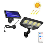 Lampada da parete LED solare impermeabile con telecomando