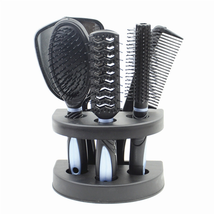2 set pettine per capelli pettine a specchio 6 in 1 con set base pettine per bellezza del cuoio capelluto