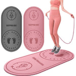 Tappetino per saltare fonoassorbente e ammortizzante in TPE da 8 mm, Fitness Mat Grey, Fitness Mat Pink