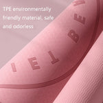 Tappetino per saltare fonoassorbente e ammortizzante in TPE da 8 mm, Fitness Mat Grey, Fitness Mat Pink